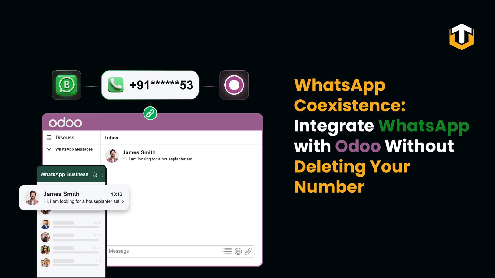 whatsapp-coexistence-integrate-whatsapp-with-odoo-without-deleting-your-number-by-techultra-solutions